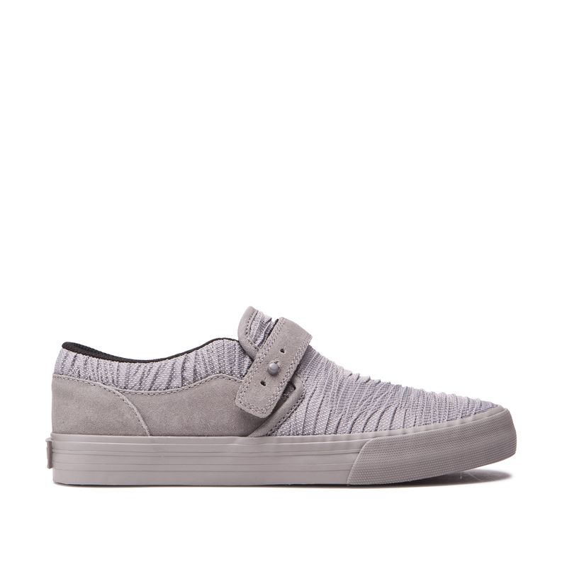 Supra Cubana Low Top Schuhe Damen - Grau DRL28830